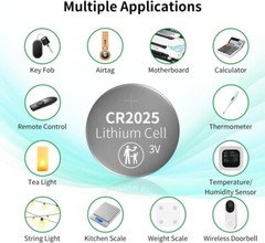 2 Pack CR2025 CR 2025 3V LITHIUM BATTERY BR2025 DL2025 Watch remote New 2pcs