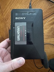 Sony Walkman WM-AF23 FM/AM Cassette Player Tested ALL Working
