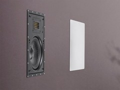 Monoprice 2-Way Carbon Fiber In-Wall Speakers – 8in With Ribbon Tweeter (pair)