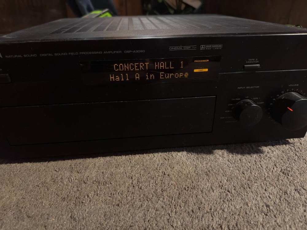 Yamaha DSP-A3090 THX AV Receiver Dolby Digital AC-3, Cinema DSP, Manuals tested