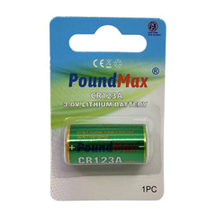 PoundMax CR123A 3.0v Lithium Camera Battery – 10 Count