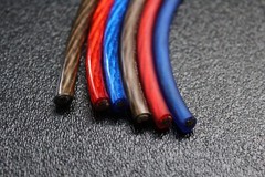 8 GAUGE WIRE AWG SHINY OR FLEX PRIMARY STRANDED POWER AUTOMOTIVE BATTERY CAR LOT