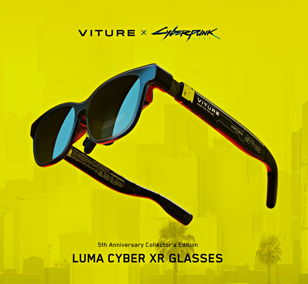 VITURE x Cyberpunk Luma Cyber XR Glasses 5th Anniversary Collector’s Edition