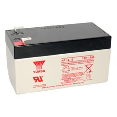 Yuasa NP1.2-12EBALT8-Battery 12V 1.3AH,UB1213,PB1.4-12,6FM1.3,PS-1212,SLA