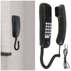 Desktop Corded Landline Phone Fixed Telephone Wall Mountable Home Office new