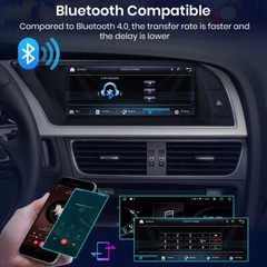 NEW 8.8″ HD Car Radio GPS Navigation Android 8+128GB For 08-16 AUDI A4 S4 A5 MMI