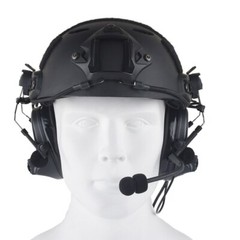 Hunting Fast Helmet C2 Headphone Anti Noise Hearing Protection Headset Push PTT