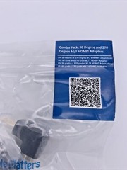 Cable Matters Combo Pack 270 Degree and 90 Degree Adapter