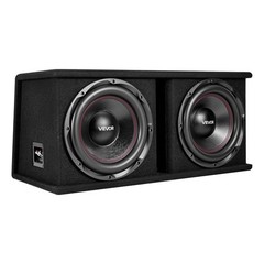 VEVOR Subwoofer Bass Package Dual Car Audio Subwoofer and Amp Package 1200W RMS