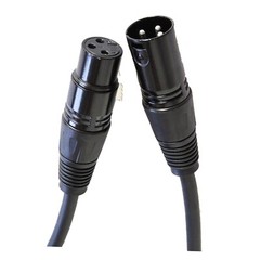 15ft 3-Pink Male XLR Mic Cable to 3 Pin Shielded XLR Female Cable for PA Audio
