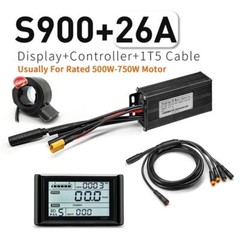 E-bike 24V/36V/48V 17A-30A Sine Wave Controller with Colorful LCD Display Kits
