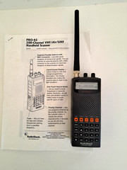 Radio Shack PRO-82 200 Channel Scanner Receiver Tested Working Weather Alert