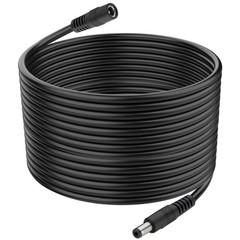 10 FT 18AWG DC Power Extension Cable 5.5×2.5mm Male To Female Plug Cord
