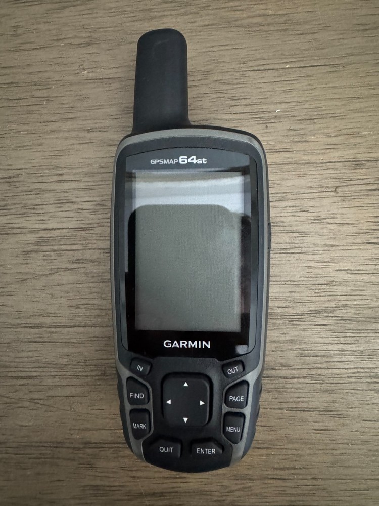 Garmin GPSMAP 64st Handheld GPS Navigator TOPO Maps Hiking Hunting – Parts!