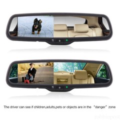 4.3″ Car Rear View Mirror Monitor Bracket+Backup Camera Kit For GMC YUKON SAVANA
