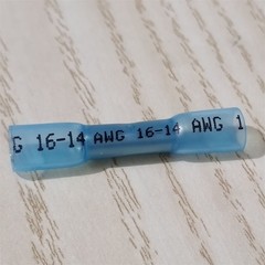 10-100PCS 16-14 AWG Wire Heat Shrink Butt Splice Connectors Seal Crimp Terminals