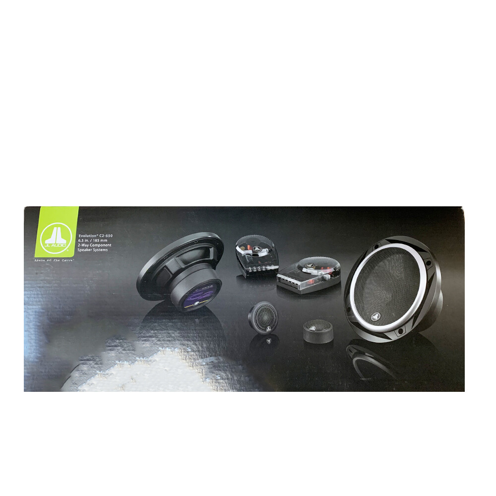JL Audio C2-650 2way Evolution series component speaker system 6.5 inch