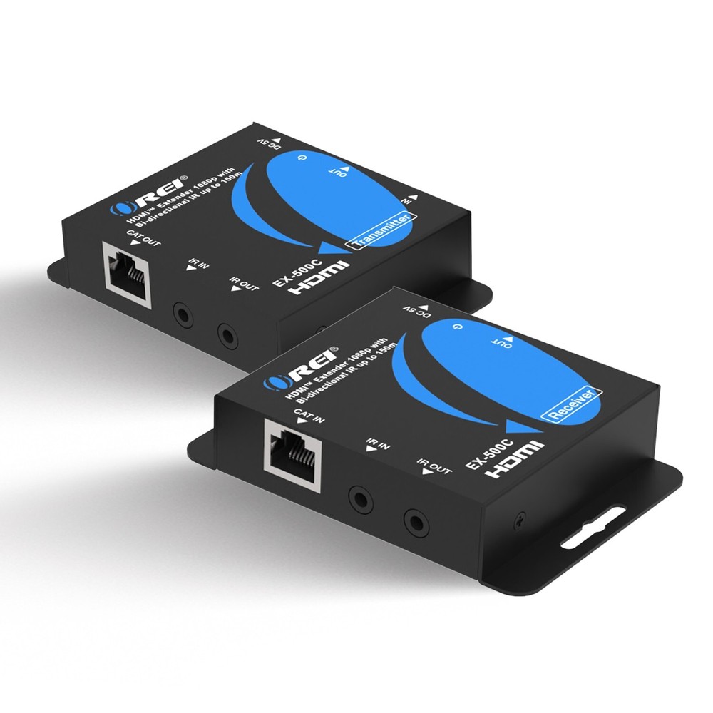 OREI 1080p HDMI Extender with Bi-directional IR up to 150m (EX-500C)