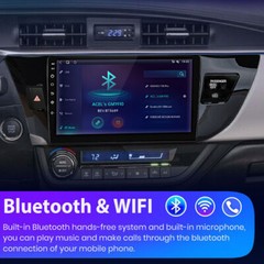 Apple Carplay For Toyota Corolla 2014-2016 Android 15 Car Stereo Radio GPS WIFI