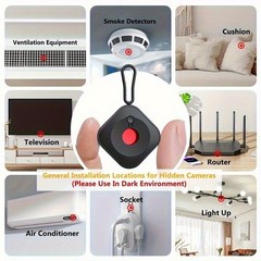 Lightweight Portable Easy-To-Use Efficient Practical Simple Mini Camera Detector