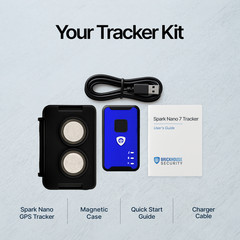 Spark Nano 7 LTE CAR & VEHICLE GPS Tracker With Magnetic Water Resistant Case