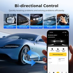 MUCAR BT200 MAX OBD2 Scanner Auto AI Diagnostic Tool All Software Free Auto Vin