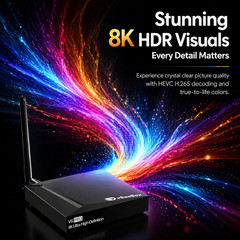 vSeeBox V6 Pro Smart TV Box Voice Remote Authorized Distributor Free Shipping