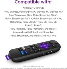 Voice Remote Pro Rechargeable Hands-Free Voice Control Headphone Mode Lost Find.