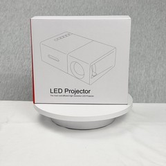 Portable LED Projector 1080P Support Mini Home Theater Multimedia Player White