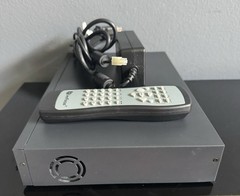 EVERFOCUS 4 Channel Input CCTV DVR DVD Burner 500 GB + Power & Remote Very Clean