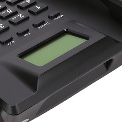 Cordless Landline Phone Dual SIM Multifunction For Home Black Easy To Use