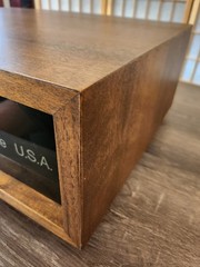 McIntosh Light Box with factory glass and homemade cabinet