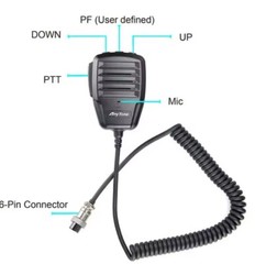 Anytone AT-6666 Pro Microphone