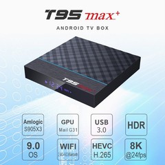 T95 MAX+ Plus Amlogic 8K HDR 32GB Android 9.0 TV Box+Air Mouse Keyboard Remote