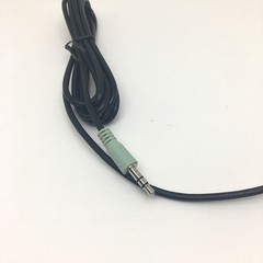 Replacement repair Speaker Bare Wire cable 5ft With 3.5mm Plug to Stripped Ends