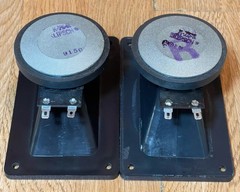 2 OEM horn tweeters from Klipsch Heresy II Signature Edition speakers K-76-K