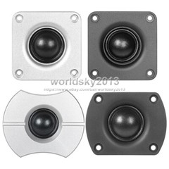 2pcs 4/6/8Ω 20W 25-Core Silk Film Tweeter Audio Speaker Loudspeaker