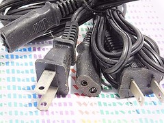 AC POWER CORDS / 6 FEET / 2 PIECES (qzty)