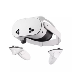 Meta Quest 3S 128GB All-In-One VR Mixed Reality Headset White Excellent