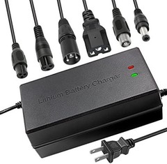 Intelligent 54.6V 5A Charger – 13S 48V – Multiple Connectors=
