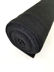 5 Yards Black Upholstery Durable Un-Backed Automotive Trim Carpet 40″x15 Ft