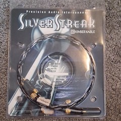 Kimber Kable SilverStreak Balanced RCA Male to RCA Male Audio Interconnect 1m