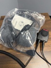 ENTEL CHP450D/DX Series Ear Defender Headset w/ PTT Boom Mic