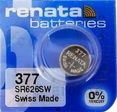 377 RENATA SR626SW SR626W WATCH BATTERIES (2 piece) New Authorized Seller