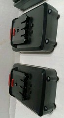 Lot Of 2 -28 Volt L1-ION Rechargeable Batteries & Charger For Portable Saw &More