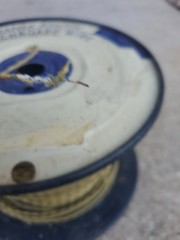 50ft Run Vintage Western Electric 22GA Silk Enameled Wire