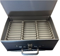 Vintage Audio Cassette Double-Sided Storage Case—60 Tapes USA—SHIPS IN 24 HOURS-
