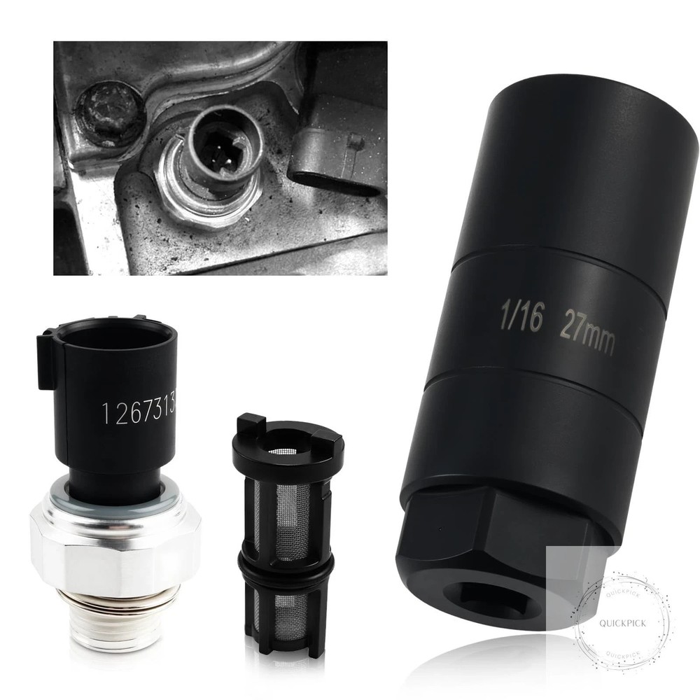 Car Oil Pressure Sensor Replace OEM 12673134,Oil Pressure Switch Socket & Oil