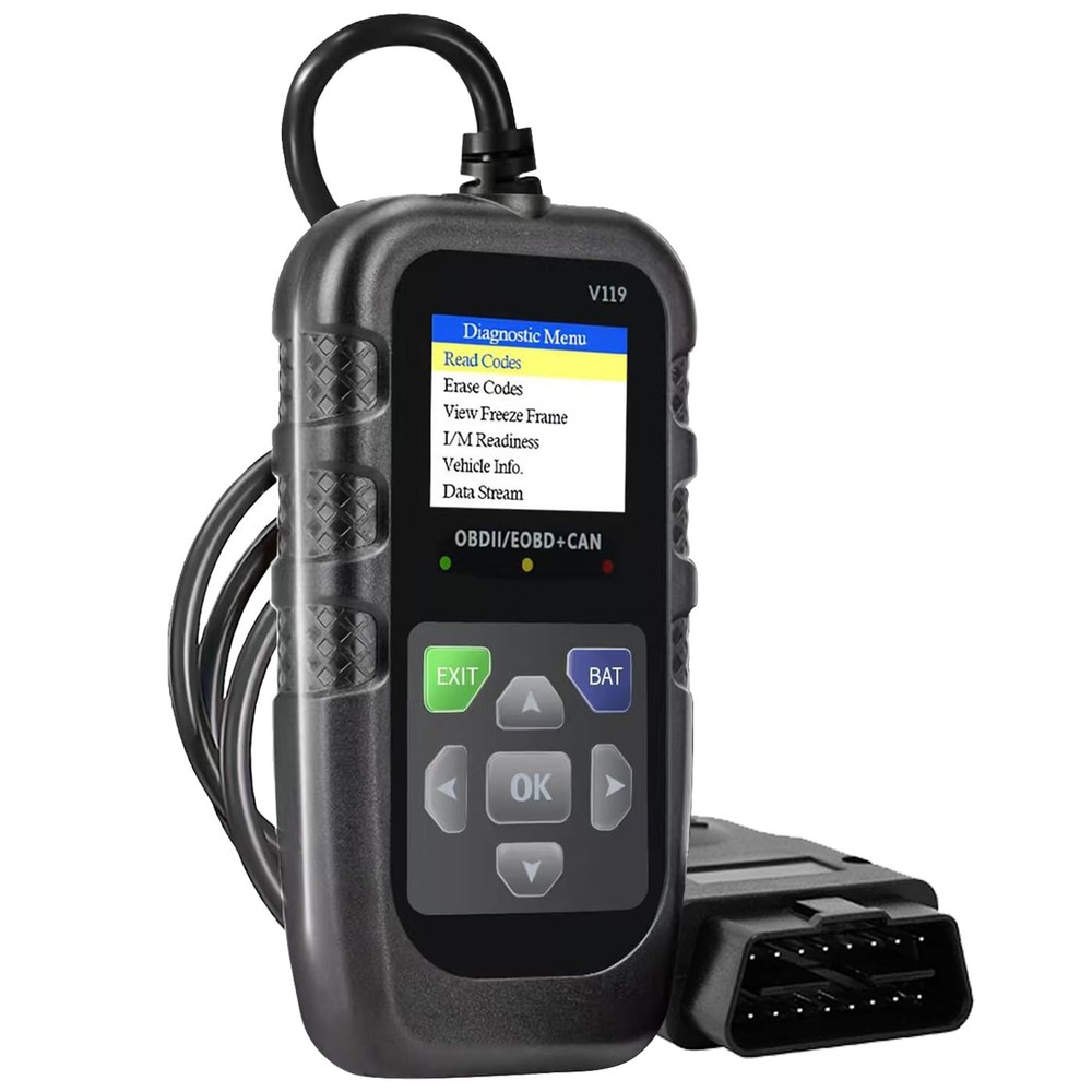 Car OBD2 Scanner Diagnostic Tool Code Reader Voltage Tester Check Engine Light