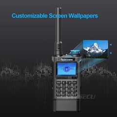 QUANSHENG UV-K1 Aviation Receive NOAA 5W Multi-Band Two Way Radio + USB Cable